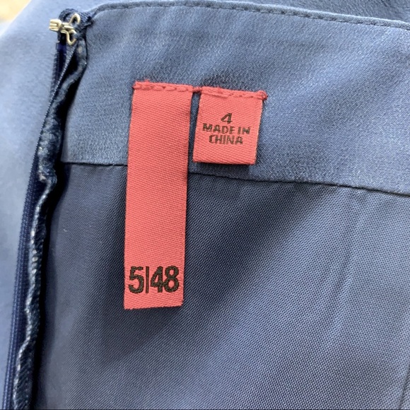 Silk Blue Y2K Fit and Flare Homecoming Dress - Picture 7 of 7